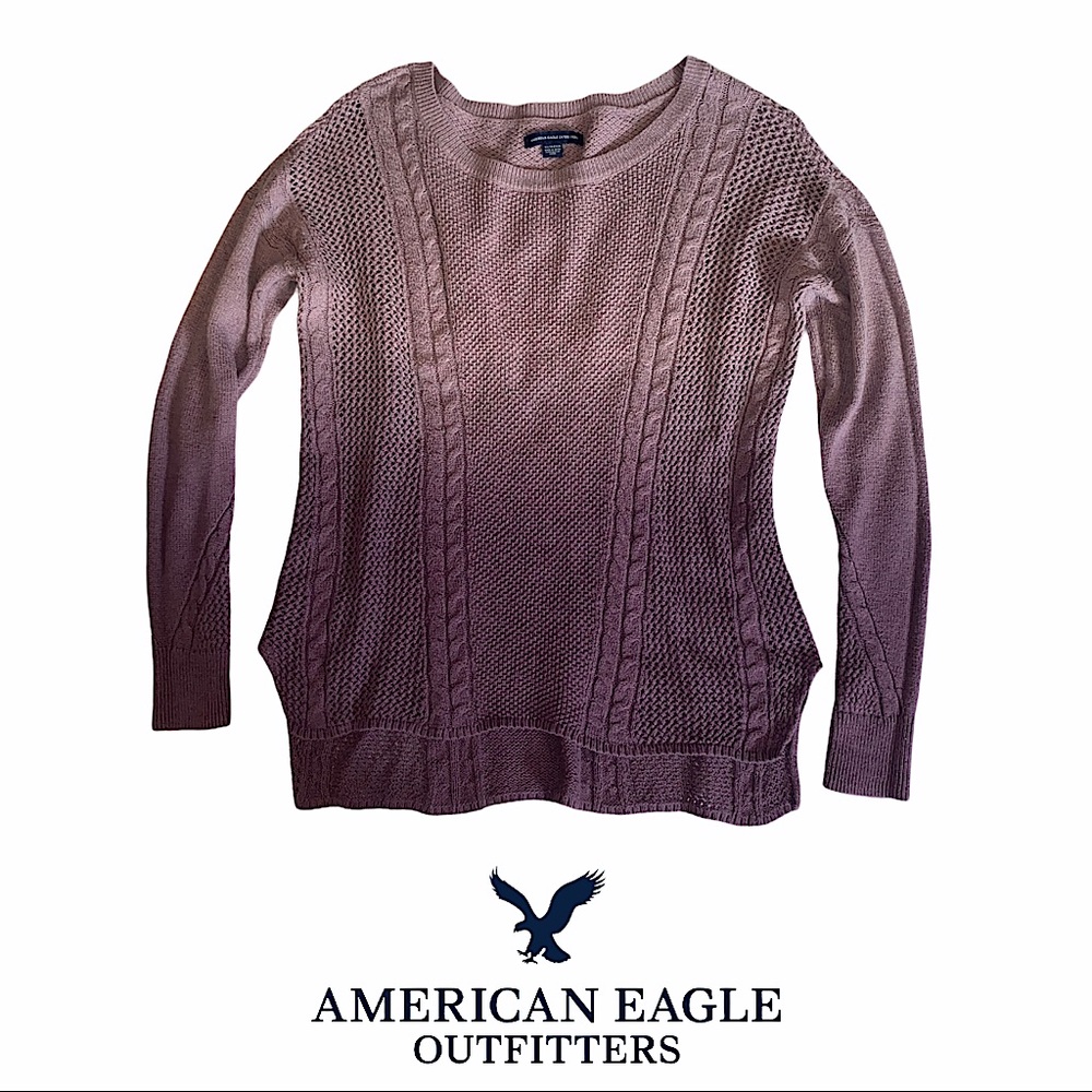 American Eagle | Knit Purple Sweater XS/S
